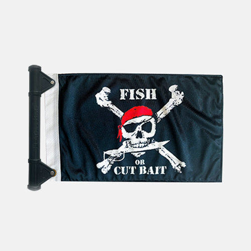 "Fish or Cut Bait" Boat Flag + Starter Kit