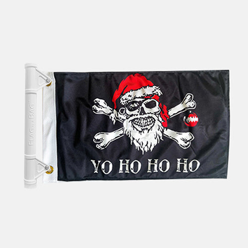 "Yo Ho Ho Ho" Christmas Boat Flag + Starter Kit