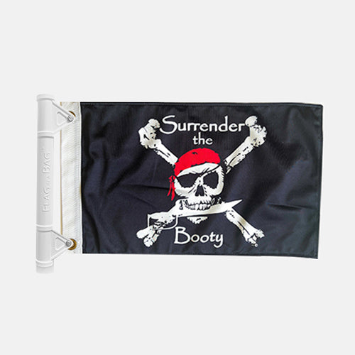 "Surrender the Booty" Boat Flag + Starter Kit