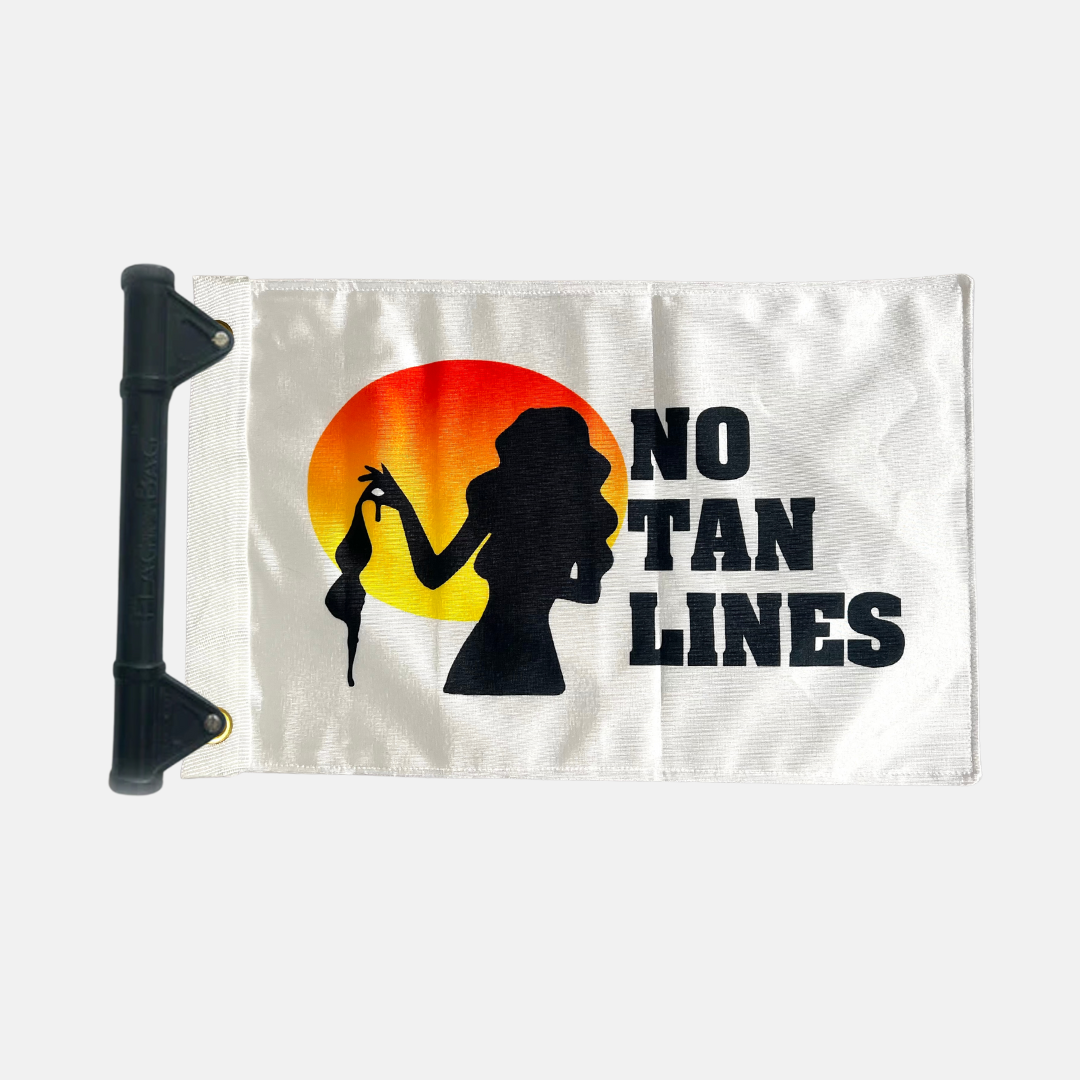 "No Tan Lines" Boat Flag + Starter Kit