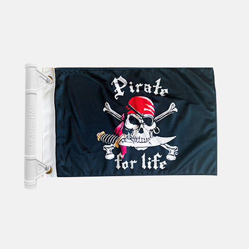 "Pirate for Life" Boat Flag + Starter Kit