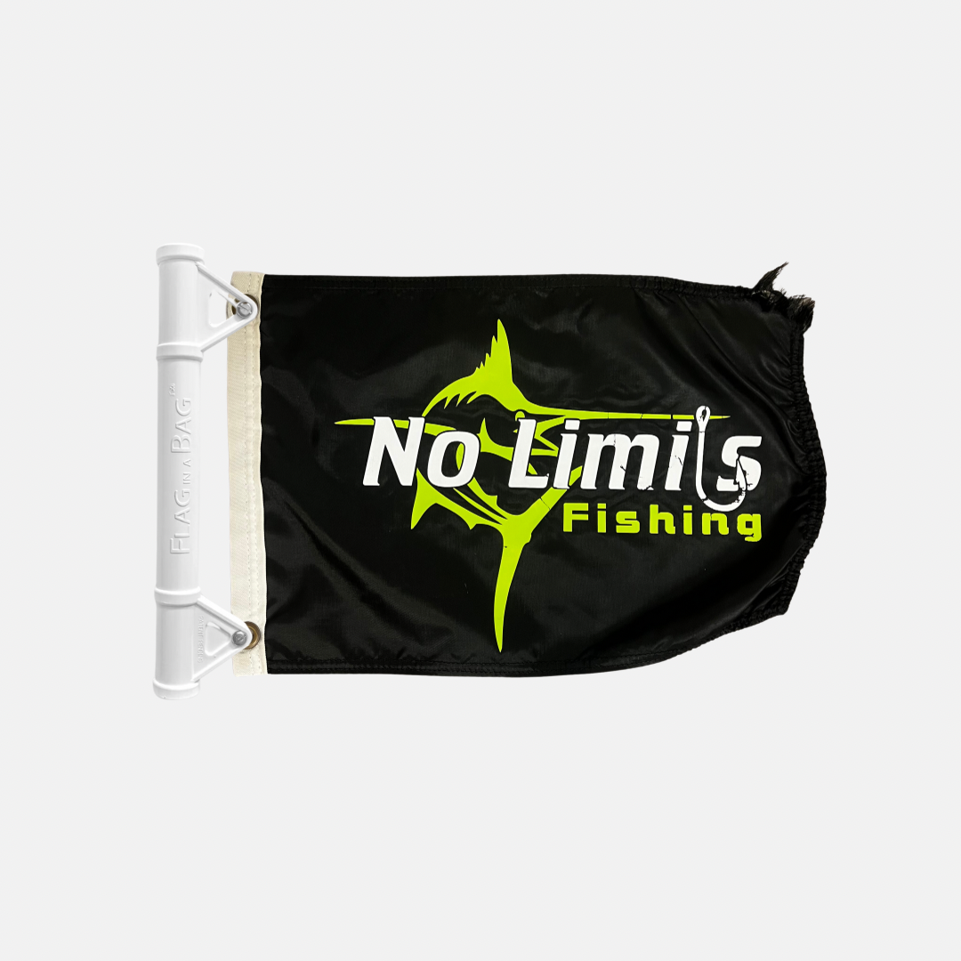 "No Limits Fishing" Boat Flag + Starter Kit