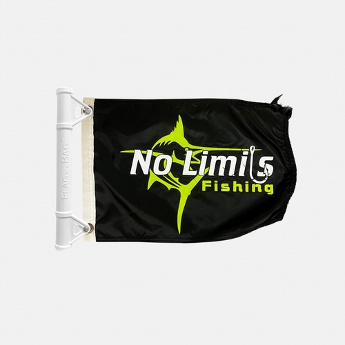 "No Limits Fishing" Boat Flag + Starter Kit
