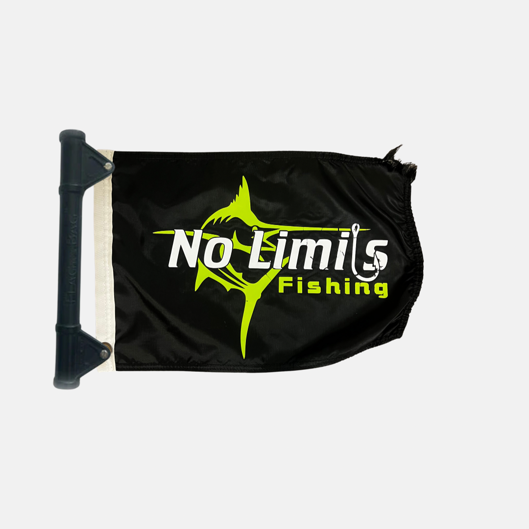 "No Limits Fishing" Boat Flag + Starter Kit