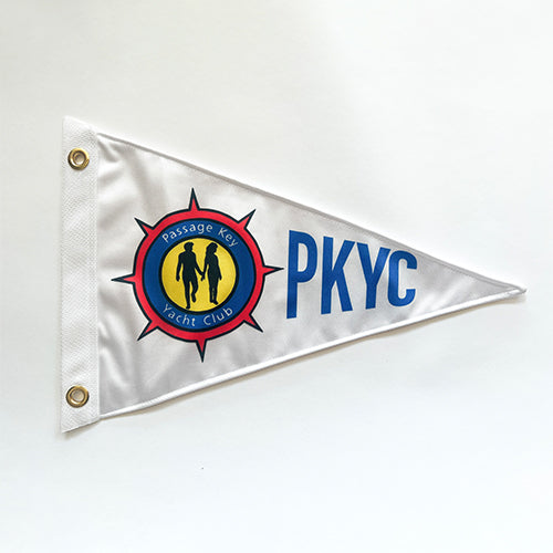 "PKYC" Triangle Boat Flag + Starter Kit