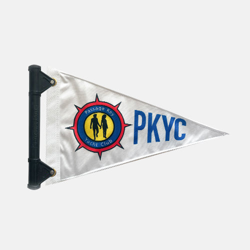 "PKYC" Triangle Boat Flag + Starter Kit