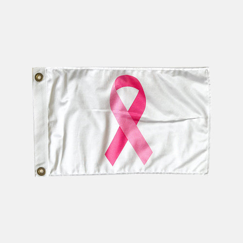 Breast Cancer Awareness Boat Flag
