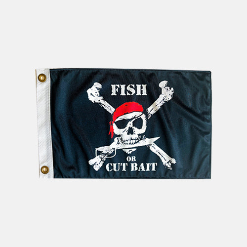"Fish or Cut Bait" Boat Flag